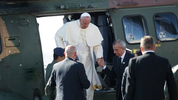 Папа Римский Франциск прибыл в Вифлеем