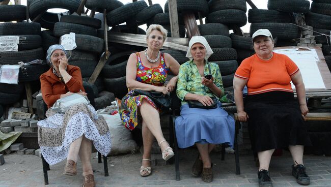 Ситуация в Донецке. Архивное фото