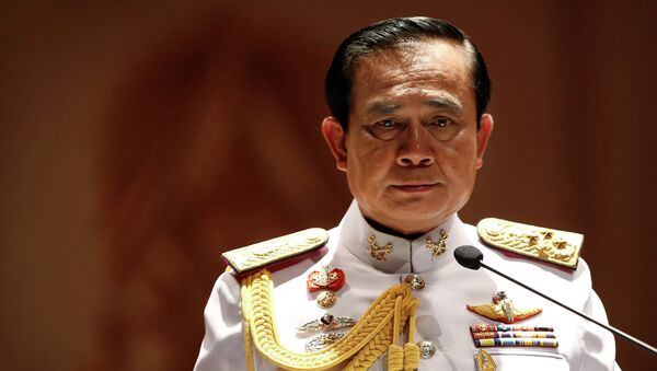 Руководитель военного переворота в Таиланде генерал Прают Чан-Оча