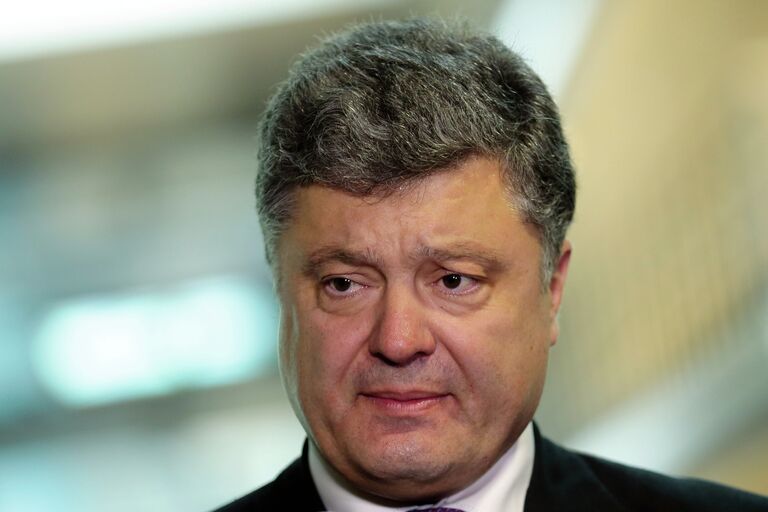 Кандидат в президенты Украины Петр Порошенко