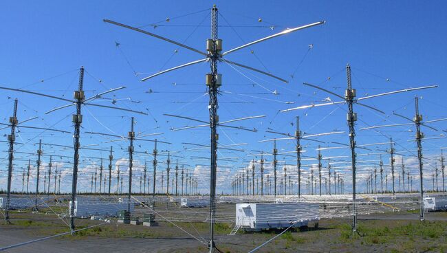 Установка HAARP (High Frequency Active Auroral Research Program). Архивное фото