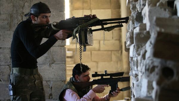 Повстанцы из Свободной армии Сирии, архивное фото