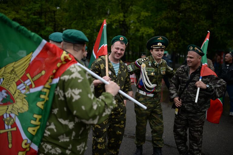 Празднование Дня пограничника