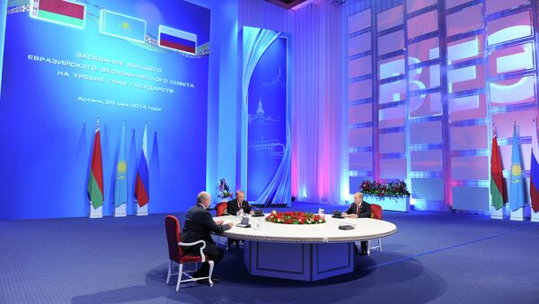 Заседание Высшего Евразийского экономического совета в Астане