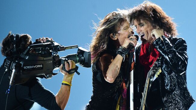 Концерт Aerosmith. Архивное фото