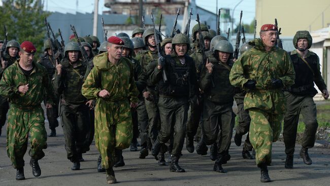 Военнослужащие. Архивное фото