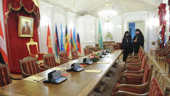 Заседание Священного Синода Русской Православной Церкви. Архивное фото