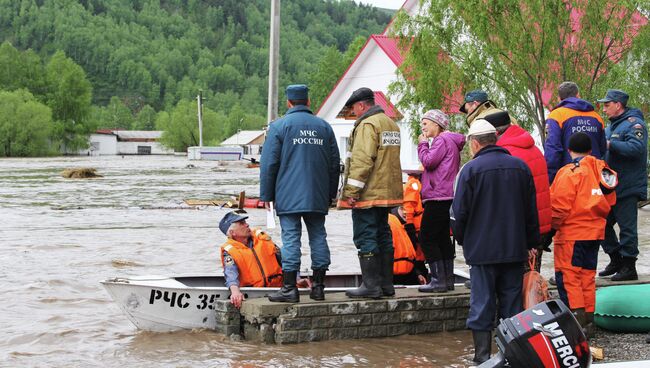 Паводок в Алтайском крае