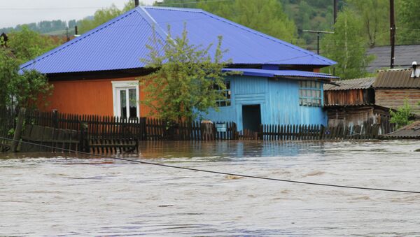 Паводок в Алтайском крае, архивное фото