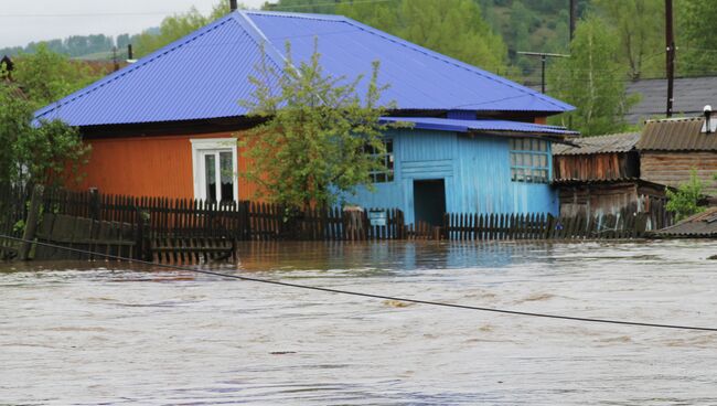 Паводок в Алтайском крае. Архивное фото