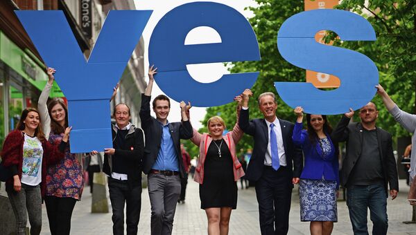 Кампания Да, Шотландия в поддержку предстоящего 18 сентября референдума