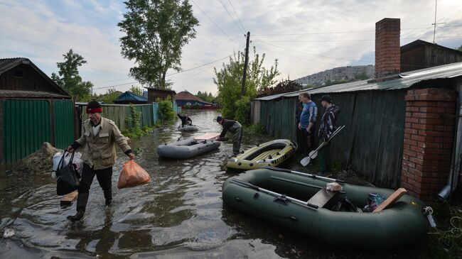 Паводок на Алтае. Архивное фото