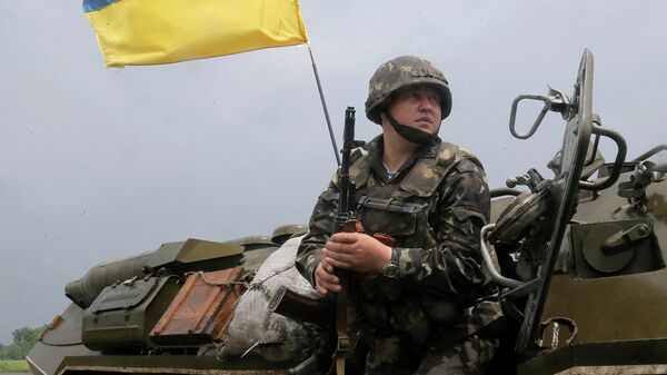 Украинский солдат