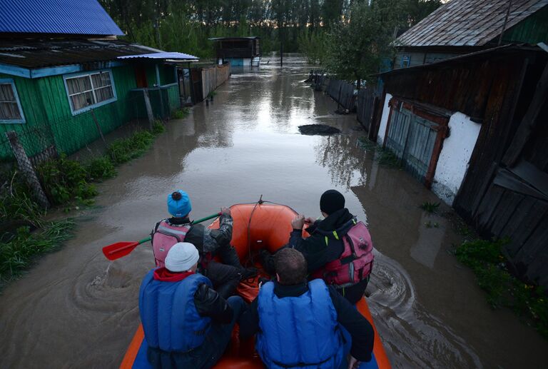 Паводок в Республике Алтай