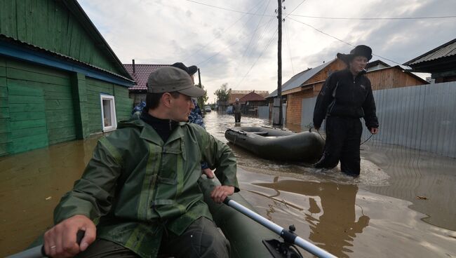 Паводок на Алтае. Архивное фото