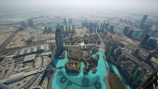 Вид на Дубай Сити Молл