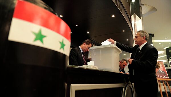 Выборы президента в Сирии