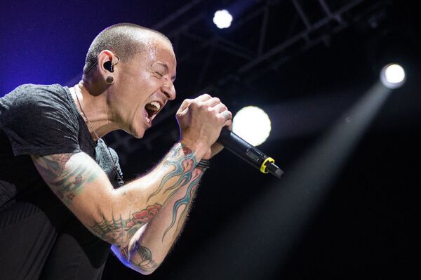 Участник американской группы Linkin Park Честер Беннингтон