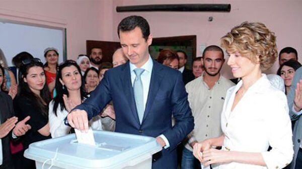 Президент Сирии Башар Асад проголосовал на выборах главы государства