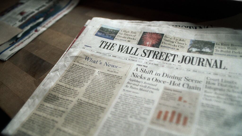 Выпуск газеты The Wall Street Journal - РИА Новости, 1920, 31.03.2023