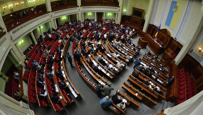Заседание Верховный Рады Украины. Архивное фото