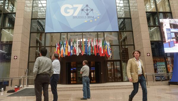 Подготовка к открытию саммита стран G7. Архивное фото