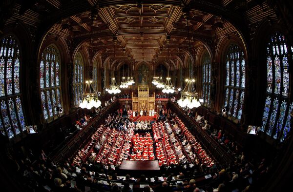 Открытие парламентской сессии в Вестминстерском аббатстве
