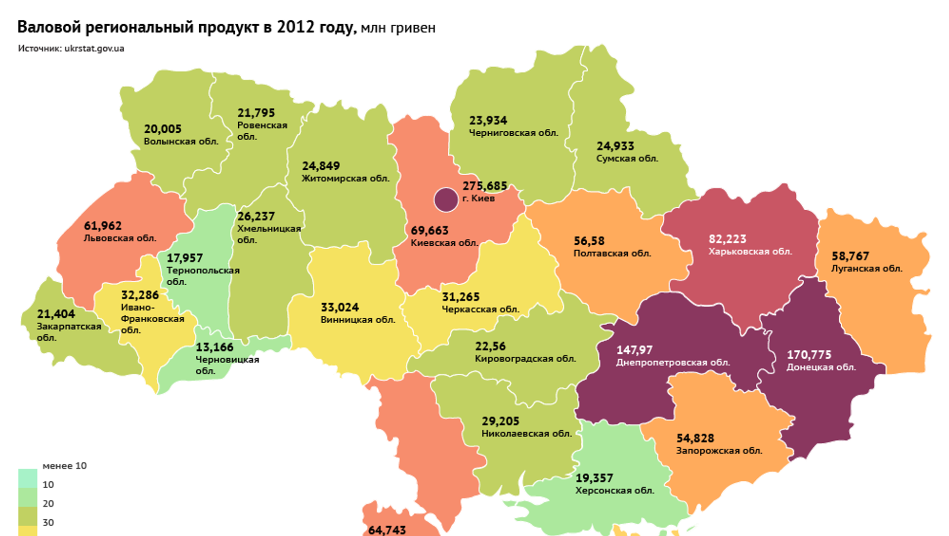 Какая область украины хочет присоединиться. Карта ВВП регионов Украины. Карта Украины 2013 года по областям. Валовый продукт регионов Украины. ВВП регионов Украины на 2014.