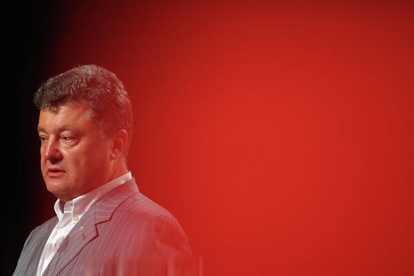 Избранный президент Украины Петр Порошенко