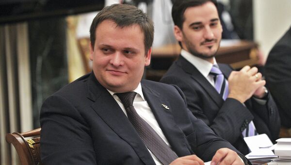 Генеральный директор Агентства стратегических инициатив (АСИ) Андрей Никитин (слева). Архивное фото