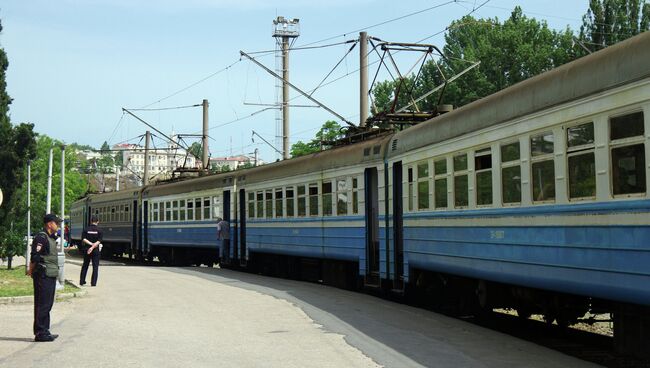 На вокзале в Севастополе эвакуировали пассажиров из-за сообщения о бомбе