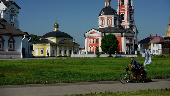 Открытие велопробега Святая Русь в Ростове