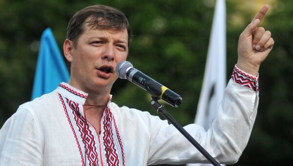 Кандидат в президенты Украины Олег Ляшко. Архивное фото