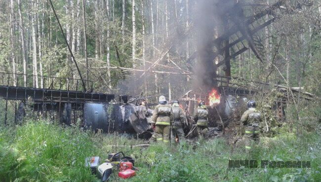 Самолет Ан-2 разбился в Ярославской области