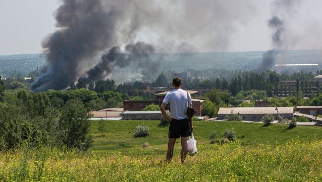 Ситуация в Донецкой области. Архивное фото