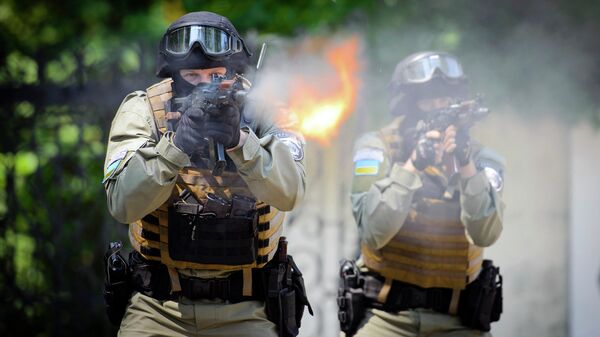 Украинский спецназ, архивное фото