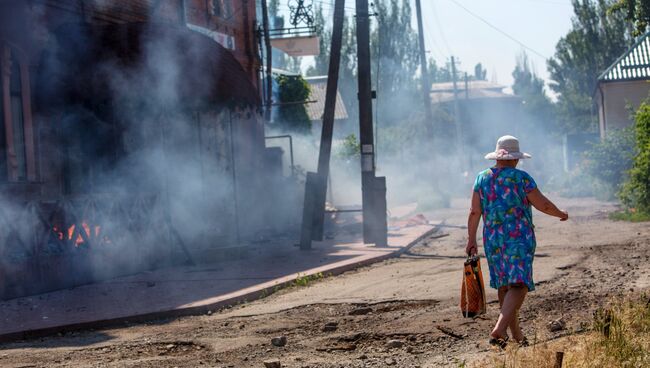 Ситуация в Донецкой области. Архивное фото