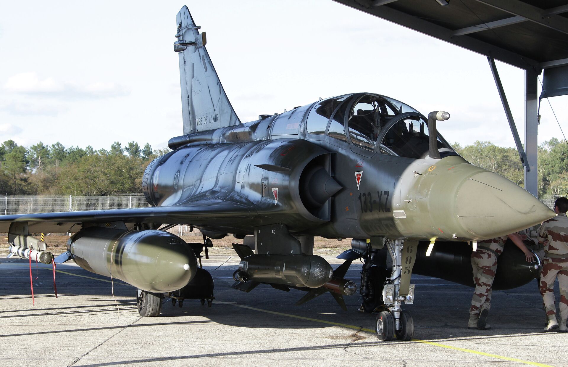 Французский истребитель Mirage 2000D. Архивное фото - РИА Новости, 1920, 07.06.2024