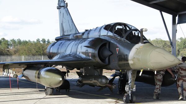 Французский истребитель Mirage 2000D. Архивное фото