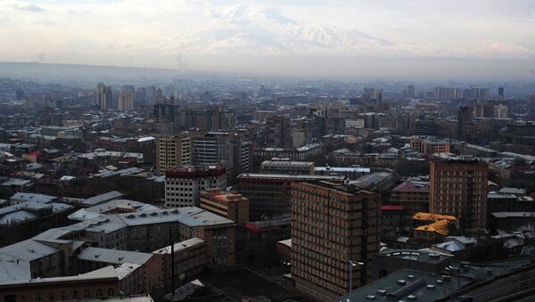 Столица Армении Ереван. Архивное фото
