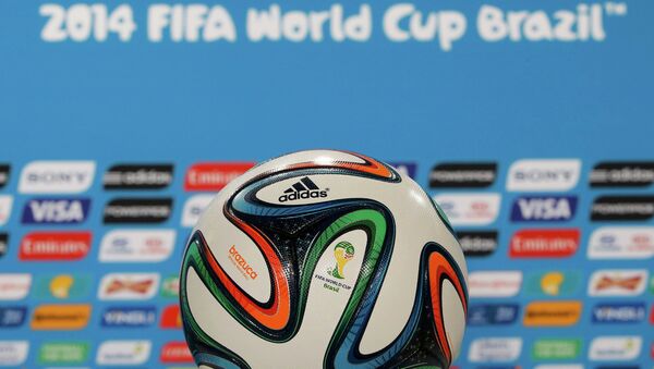 Мяч чемпионата мира по футболу в Бразилии