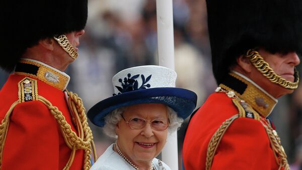 Королева Великобритании Елизавета II Trooping The Colour