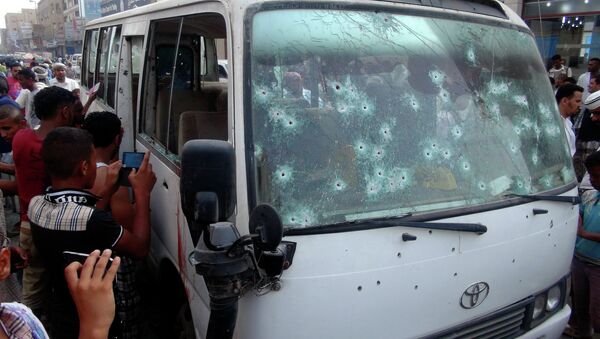 Нападение на автобус с врачами в Адене