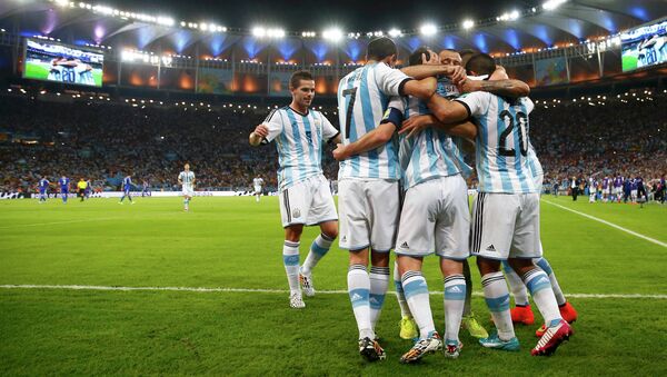 Игроки сборной Аргентины. Архивное фото