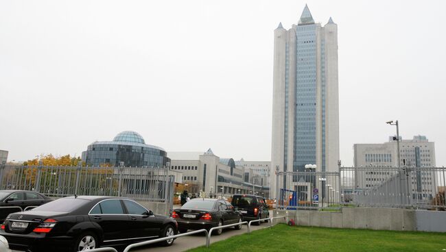 Здание Газпрома в Москве, архивное фото