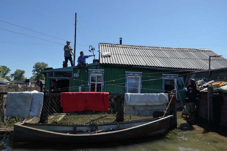 Паводок в Барнауле