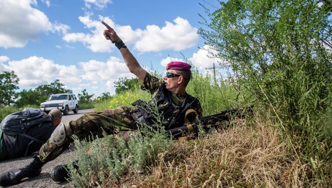 Ситуация в Донецкой области. Архивное фото