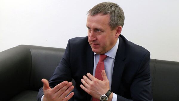 Чрезвычайный и Полномочный Посол Украины Андрей Дешица