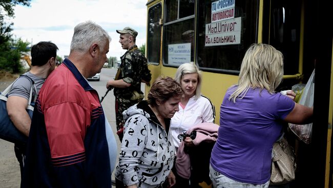 Ситуация в Луганской области. Архивное фото