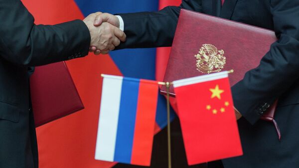 Церемонии подписания  документов по результатам российско-китайских переговоров. Архивное фото